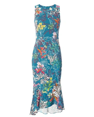 Peter Pilotto Sleeveless Floral Print Dress