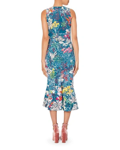 Shop Peter Pilotto Kia Floral Print Dress