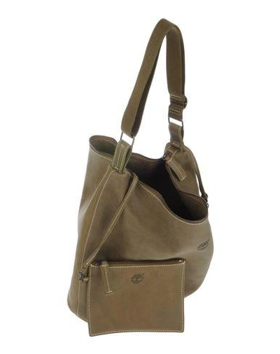 Shop Timberland Handbag In Military Green