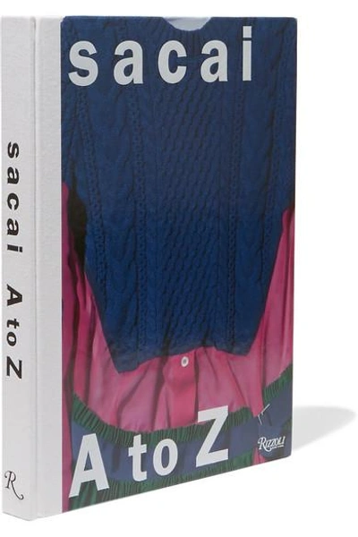 Shop Rizzoli Sacai: A To Z Hardcover Book In Blue