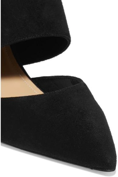 Shop Paul Andrew Durini Cutout Suede Pumps