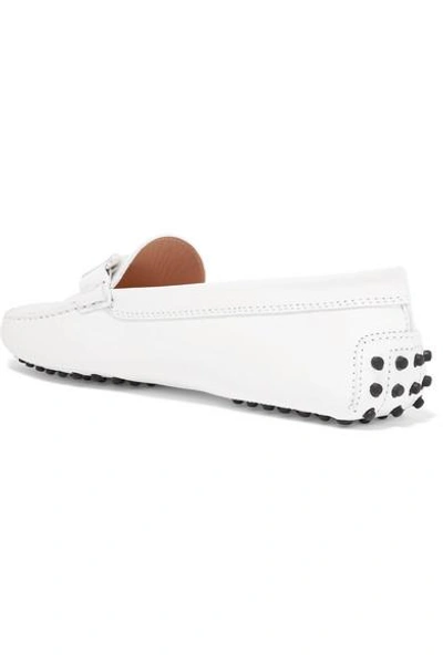 Shop Tod's Gommino Leather Loafers