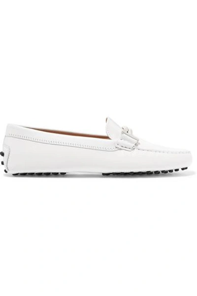 Shop Tod's Gommino Leather Loafers