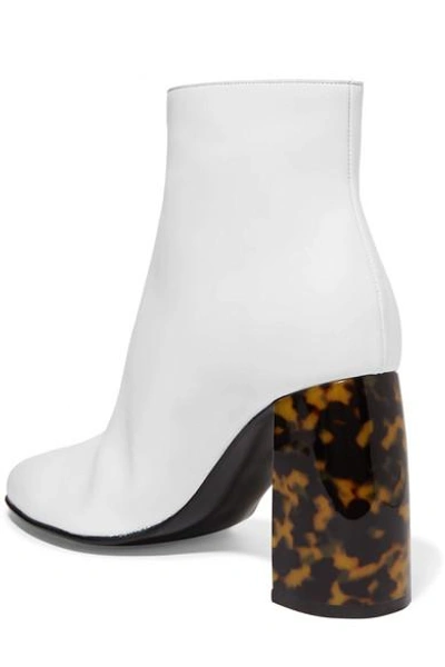 Shop Stella Mccartney Faux Leather Ankle Boots