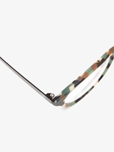 Shop Prism 'disturbing London' Camouflage Glasses In Nude&neutrals