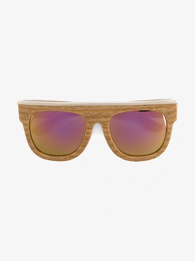 Shop Dax Gabler 'n°02' Sonnenbrille In Brown