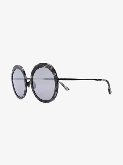 Shop Sunday Somewhere Sonnenbrille Mit Rundem Gestell In Black