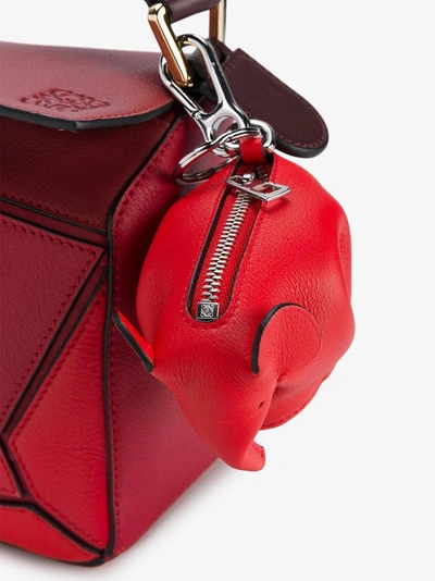 Shop Loewe Red Elephant Coin Purse