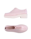 Melissa Lace-up Shoes In Light Pink