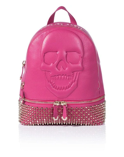 Shop Philipp Plein Backpack "pink"