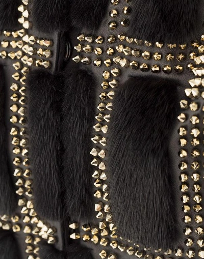 Shop Philipp Plein Fur Vest "cuoripoli"