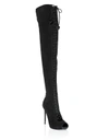 PHILIPP PLEIN Boots Hi-Heels Overknees "Estia basic",F17SWSE0048PLE009N02