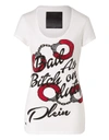 Philipp Plein 'leuchars' T-shirt In White