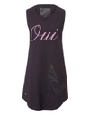 PHILIPP PLEIN T-SHIRT DRESS "OUI",S17CWTG0005PJY002N02