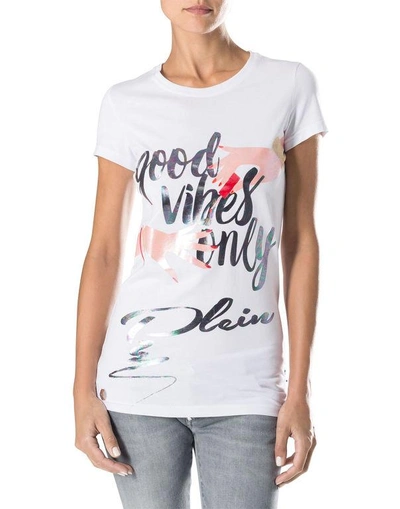 Shop Philipp Plein T-shirt "vibes"