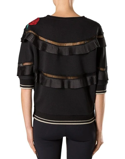 Shop Philipp Plein Sweatshirt Ss "ventigo" In Black