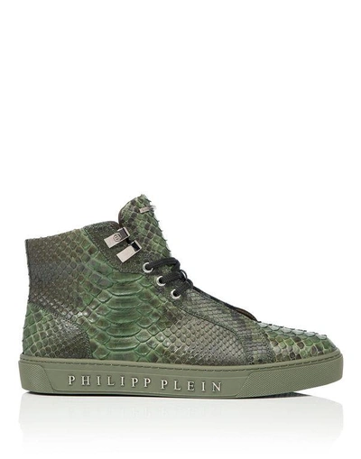 Shop Philipp Plein Mid-top Sneakers "bay"