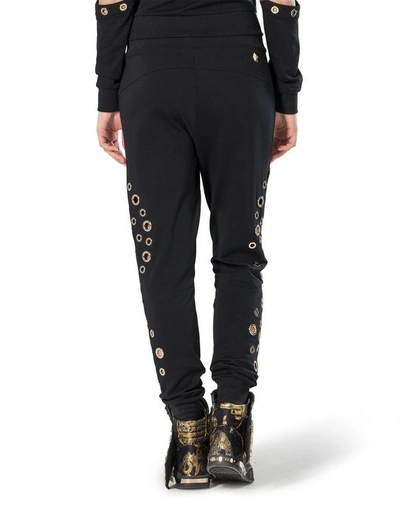 Shop Philipp Plein Jogging Trousers "eyelets"