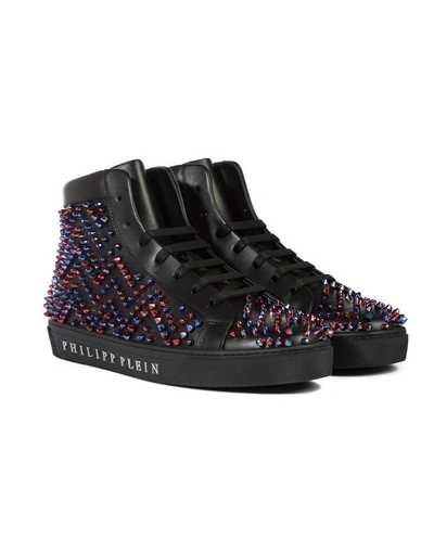 Philipp Plein Mid-top Sneakers "bicycle"