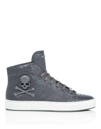 Shop Philipp Plein Hi-top Sneakers "karlson"