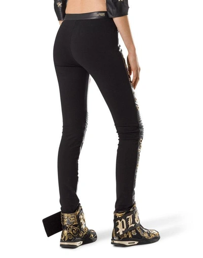 Shop Philipp Plein  In Black/light Gold