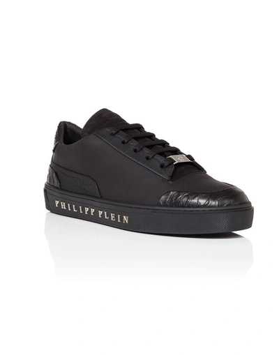 Philipp Plein Lo-top Sneakers "you Love Me"