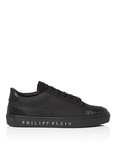 Shop Philipp Plein Lo-top Sneakers "you Love Me"