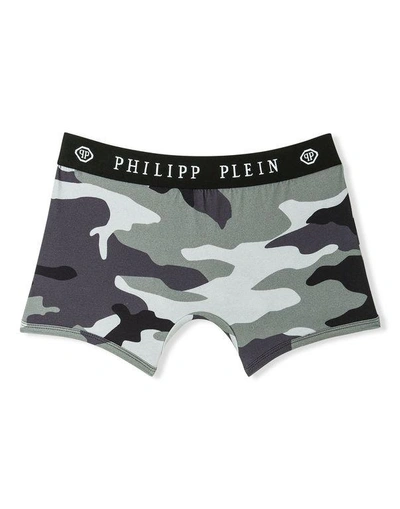 Shop Philipp Plein Boxer "camou"