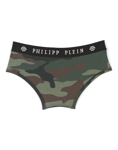 Shop Philipp Plein Slip "wow"