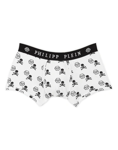Philipp Plein Boxer Short "miky" In White