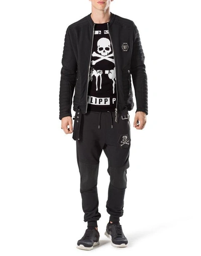 Shop Philipp Plein Jogging Jacket "important"