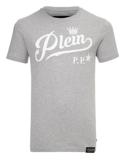 Philipp Plein T-shirt Round Neck Ss "my Way"