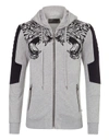 Philipp Plein Hoodie Sweatjacket "caution"