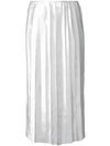 DION LEE DION LEE - PLEATED MID SKIRT ,A1158S17IVORY11728438