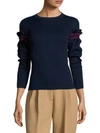 3.1 PHILLIP LIM Textured Crewneck Pullover