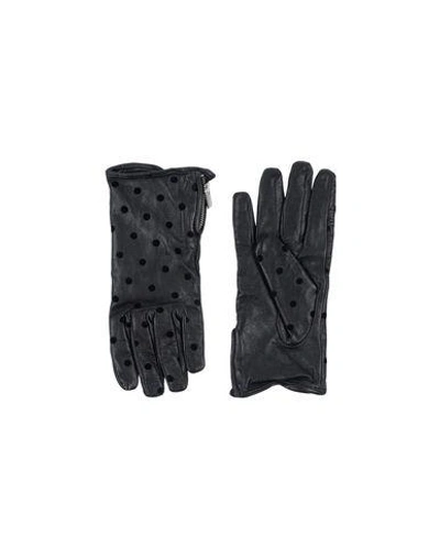 Scotch & Soda Gloves In Black