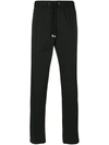 DOLCE & GABBANA DOLCE & GABBANA LACE-UP TRACK PANTS - BLACK,GY87ETFUFGC12158048