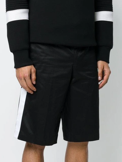 Shop Givenchy Star And Stripe Bermuda Shorts