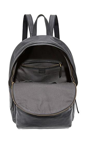 Madewell Lorimer Backpack In True Black | ModeSens