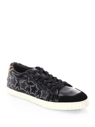 Shop Ash Majestic Bis Sneakers In Black-silver