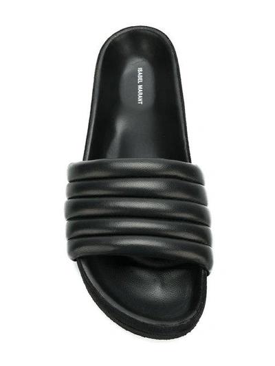 Shop Isabel Marant Hellea Slider Sandals