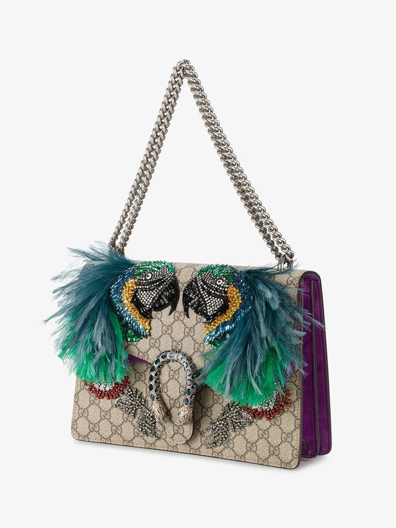 gucci parrot bag