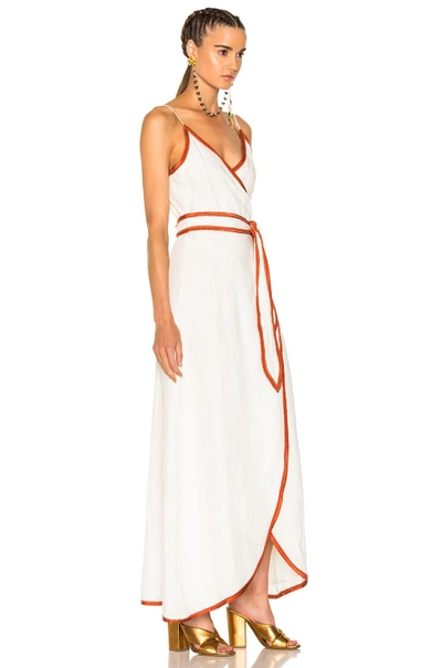 Shop Lpa For Fwrd Dress 531 In White
