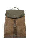 MAISON MARGIELA Green Nubuk Leather Backpack,S55WA0012SY0258813