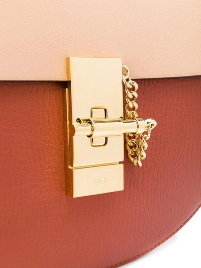 Shop Chloé Mini Drew Shoulder Bag