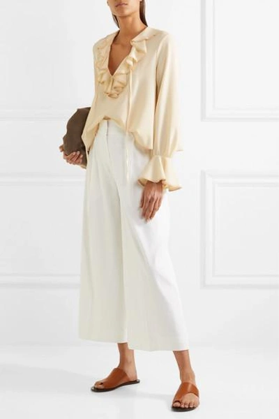 Shop See By Chloé Ruffled Crepe Blouse