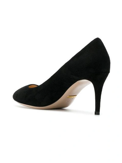 Shop Gucci Classic Pointed Toe Pumps In Black