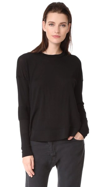 Belstaff Sarah Superfine Sweater In Black