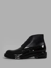 BALENCIAGA LACE UP SHOE WITH RUBBER EFFECT