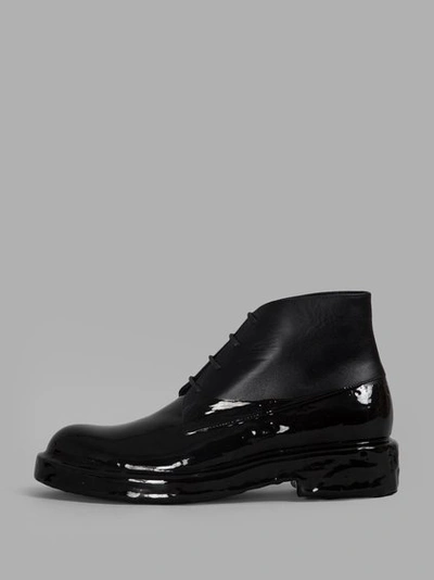 Balenciaga Lace Up Shoe With Rubber Effect